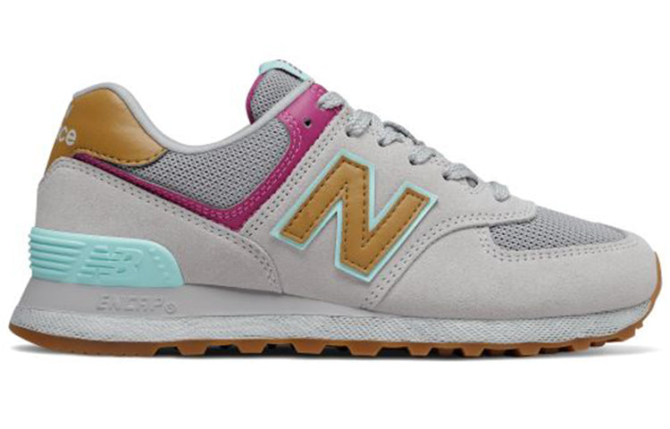 (WMNS) New Balance 574 Shoes 'Grey Brown' WT574ATA