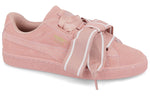 (WMNS) PUMA Suede Heart Satin II Cameo Brown 364084-03