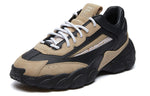 Lanvin x FILA Low-Top Running Shoes Black/Yellow F12M144145FBN