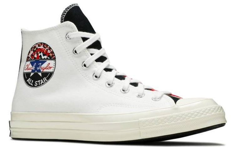 Converse Chuck 70 Hi 'Logo Play - White Rush Blue' 166747C