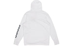 Men's adidas Casual Hooded Fleece Lined Pullover White FL4833