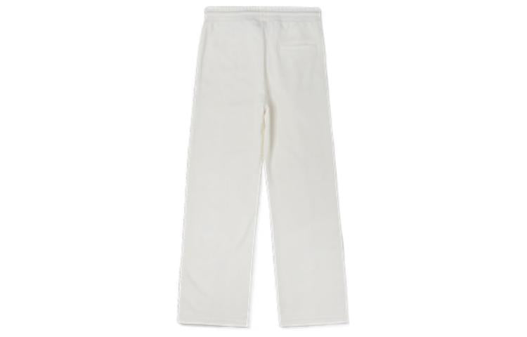 (WMNS) Converse Logo Knit Pants 'Ivory' 10024049-A04