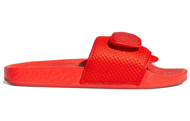 adidas x Pharrell Boost Slides 'Active Red' FY6140