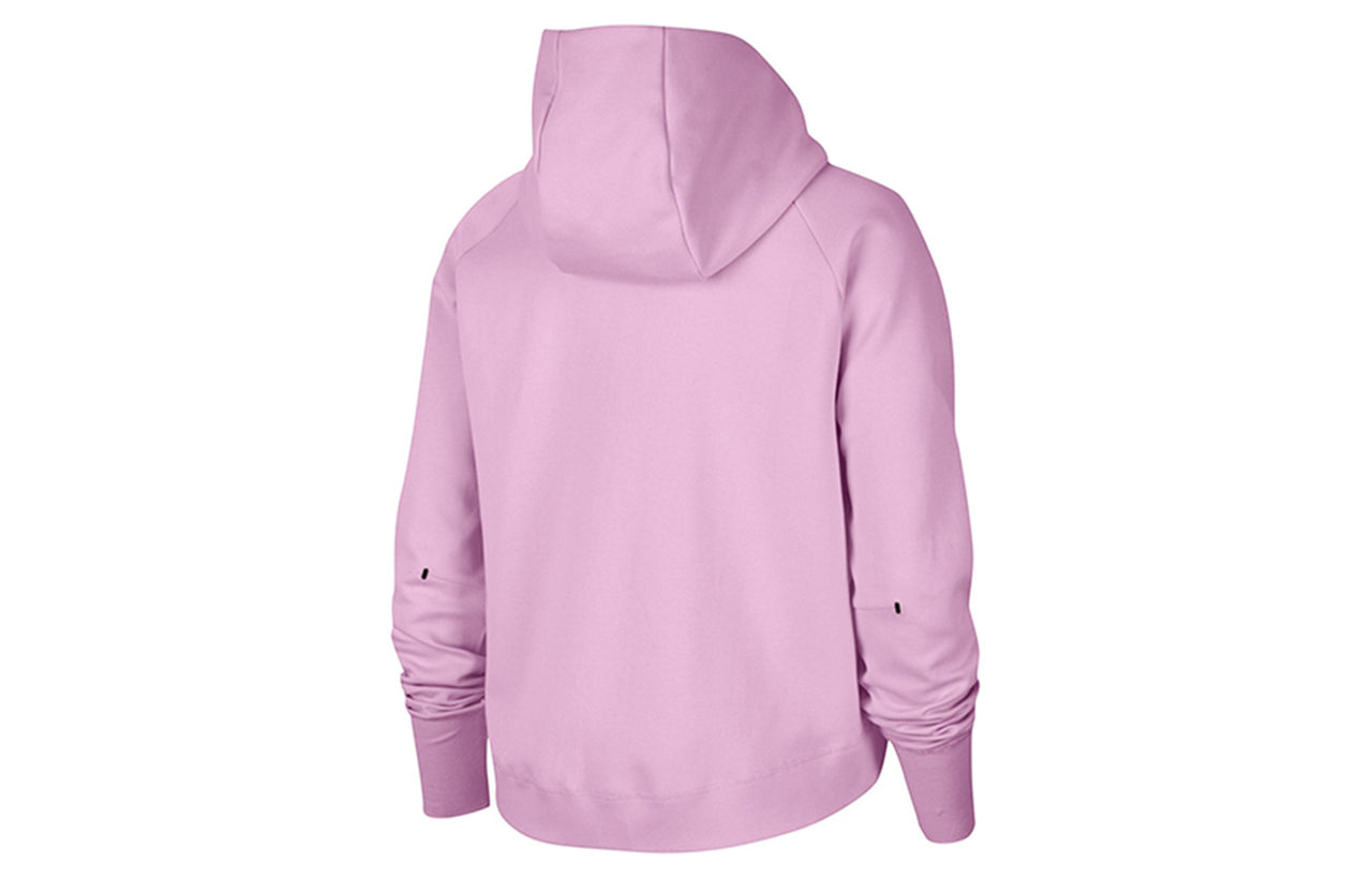(WMNS) Nike Sportswear TCH FLC WR Hoodie FZ BEYOND 'PINK' CW4299-680