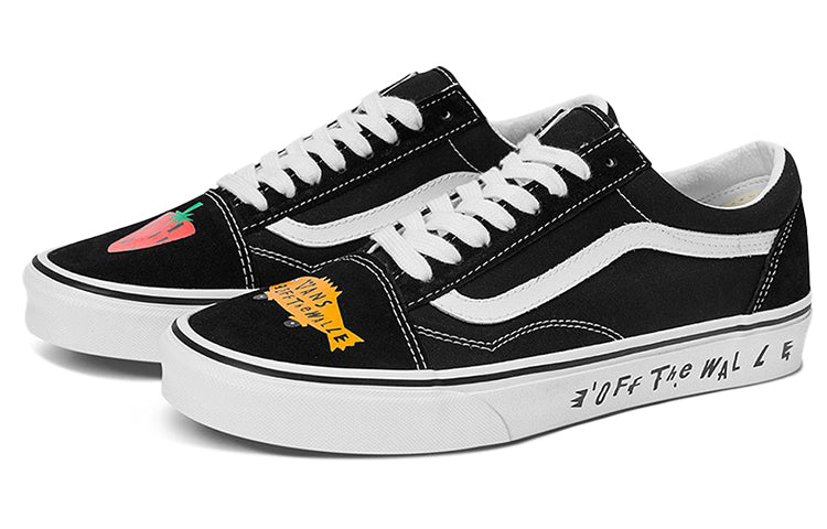 Vans Old Skool Classic Casual Skateboarding Shoes Series 275C Unisex Black VN0A5KRF6BT