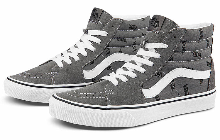 Vans Unisex SK8-High-Top Sneakers Grey Gray VN0A5KRH90M
