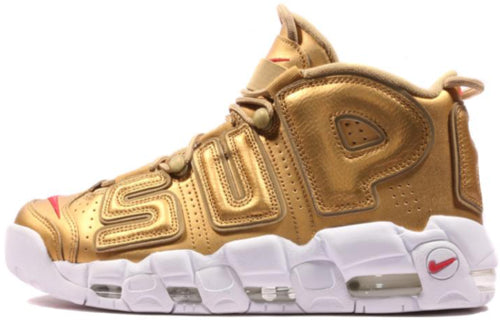 Nike x Supreme Air More Uptempo 'Metallic Gold' 902290-700