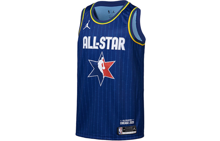 Air Jordan NBA All-Star Edition SW Fan Edition 2020 Chicago Kyrie Irving 11 Sports Basketball Jersey Blue CJ1059-402