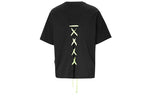 (WMNS) Converse Back Lace Design Short-Sleeved Black 10020850-A02