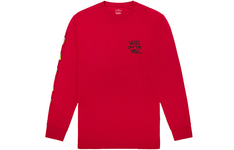 Men's Vans Simpson Crossover Long Sleeves Red VN0A4RTN17A