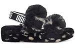 (WMNS) UGG OH Yeah Spots Sandals Black 1118165-BLK