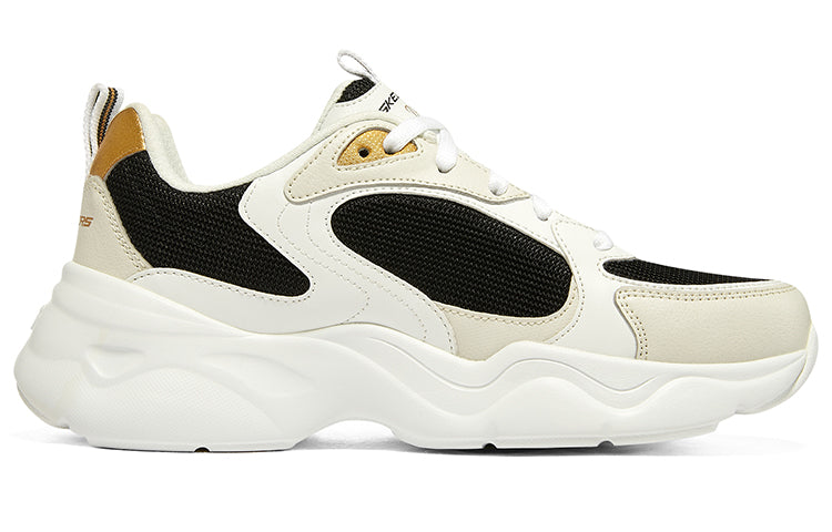 (WMNS) Skechers D'Lites Airy 3.0 'White Black' 896074-WBGD