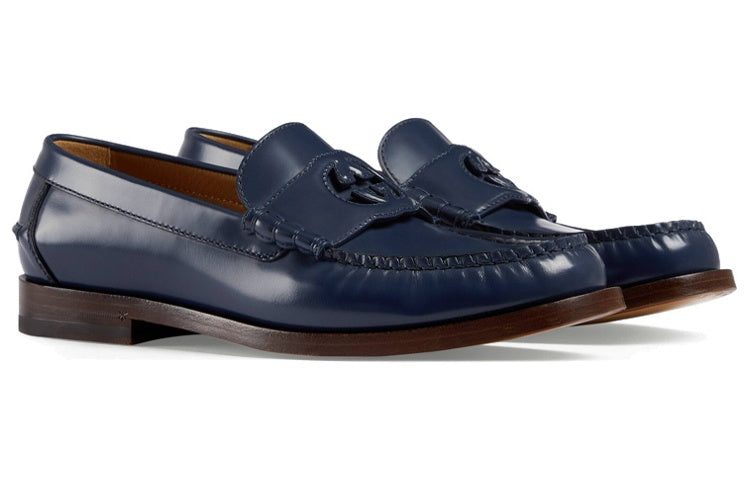 Gucci Interlocking G Loafer 'Blue' 738470-17X00-4157