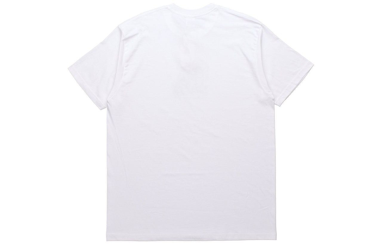 Supreme FW19 Week 17 Eat Me Tee Kitten Printing Short Sleeve Unisex White SUP-FW19-10915