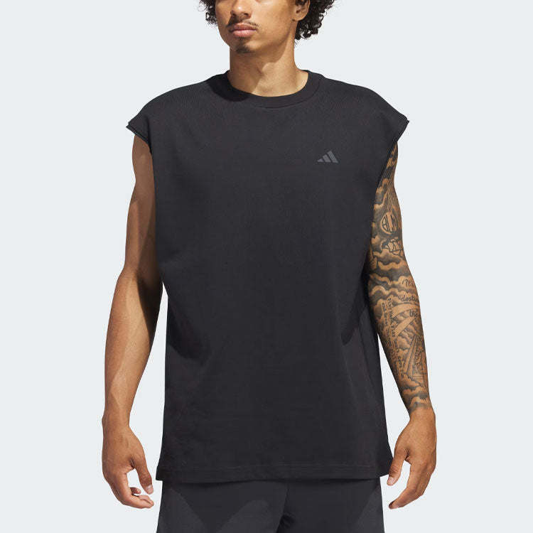 adidas Select Warm-Up Tank Top Logo 'Black' IM4220