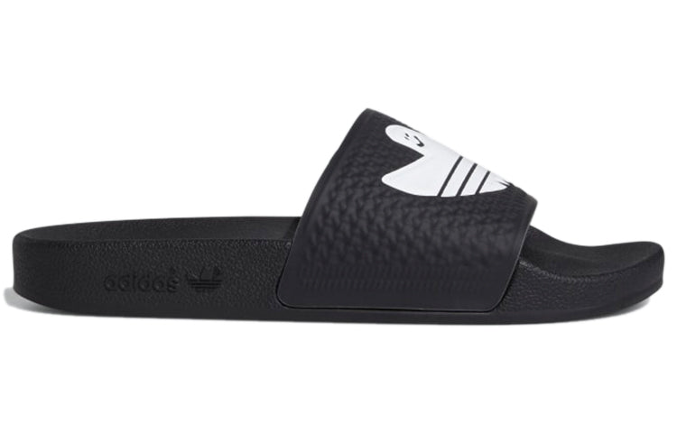 adidas Shmoofoil Slides 'Black White' FY6849