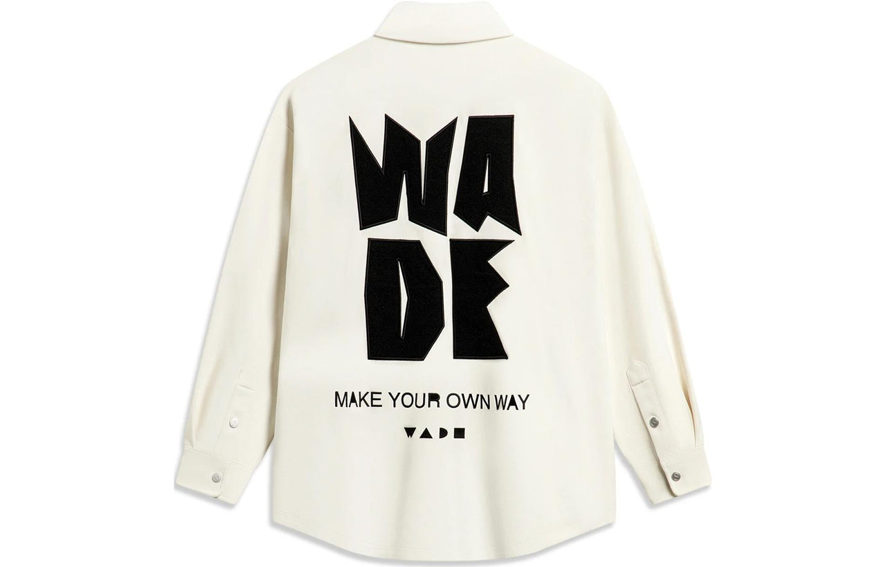 Li-Ning x Way Series Lifestyle Shirt 'White Black' AFDT695-4