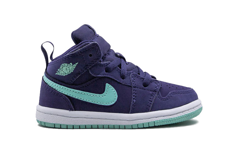 (TD) Air Jordan 1 Mid 'Ink Emerald Rise' 644507-501
