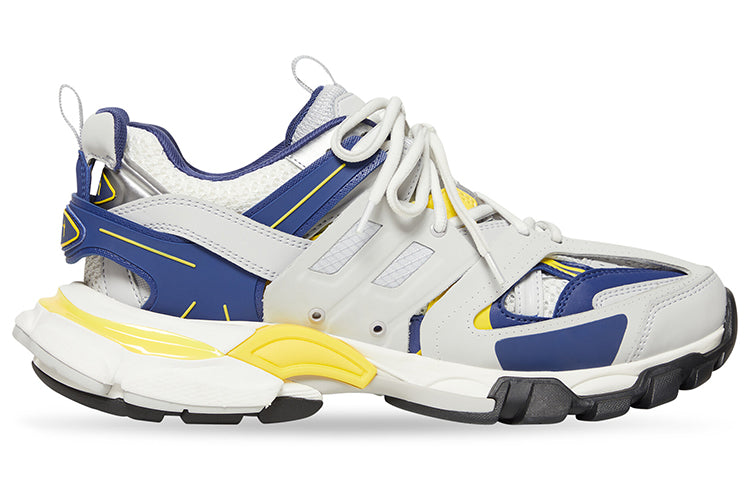 Balenciaga Track Sneaker 'White Dark Blue Yellow' 542023W3AC49471