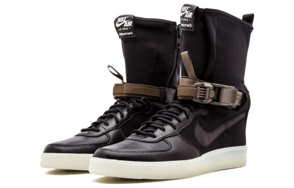 Acronym x NikeLab Air Force Downtown 1 Hi SP 'Black Crimson' 649941-006