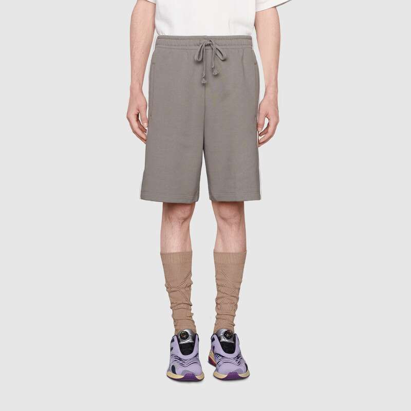 Gucci Cotton jersey shorts 'Grey' 630715-XJBUW-1233