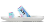Crocs Classic Colorful Unisex Multi-Color White Sandals 207771-94S