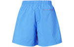 Nike Sportswear Solid Color Logo Micro Mark waterproof Woven Sports Shorts Blue DM5282-412