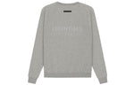 Fear of God Essentials SS21 Pull-Over Crewneck Dark Heather Oatmeal FOG-SS21-610