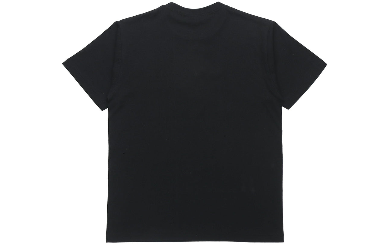 A Bathing Ape Half Zip Shark Tee 'Black' 1E30-110-006