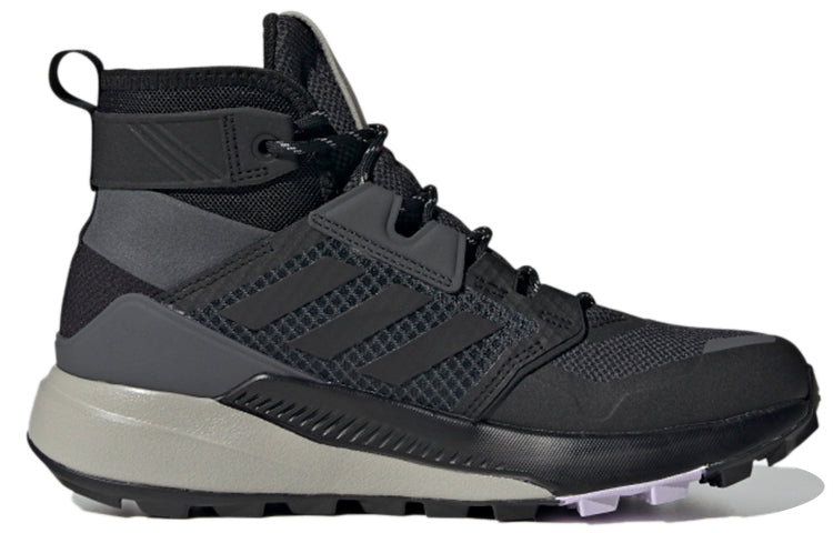 (WMNS) adidas Outdoor Terrex Trailmaker Mid 'Black Grey' FU7243