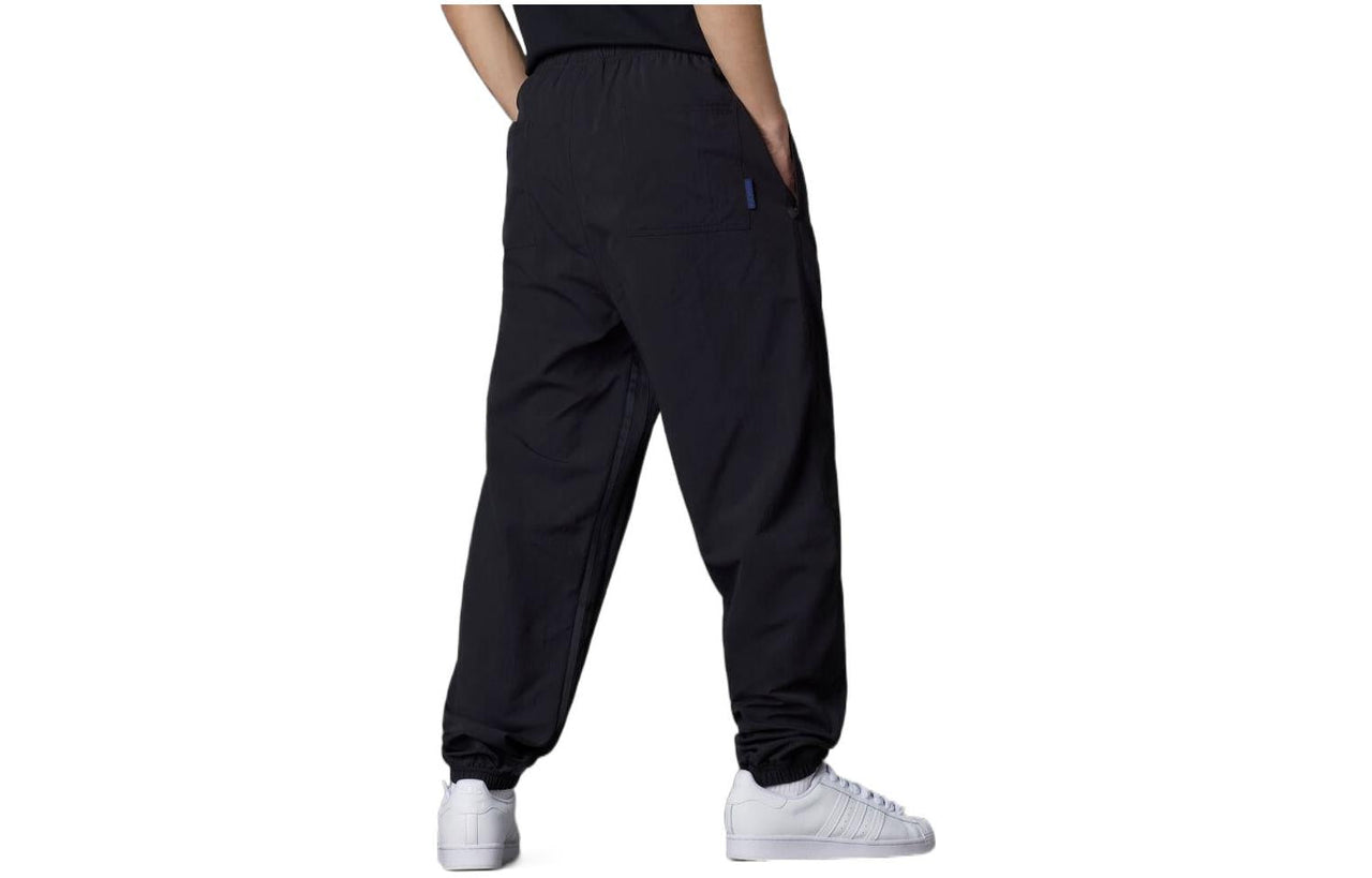 adidas originals Blue Version Essential Woven Chino Pants 'Black' HM6496