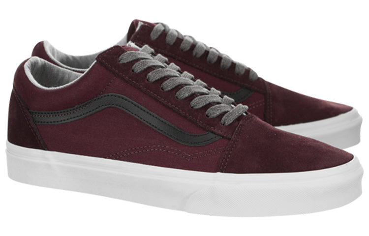 Vans Old Skool Casual Low Tops Skateboarding Shoes Unisex Red VN0A38G1UP7