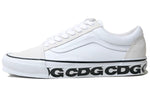 Vans x COMME des GARCONS CDG Old Skool Casual Skateboarding Shoes Unisex White VN0A4P3XQLZ