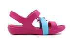 Crocs Lightweight Cozy Sports Big Boys Red Sandals 205486-6X0