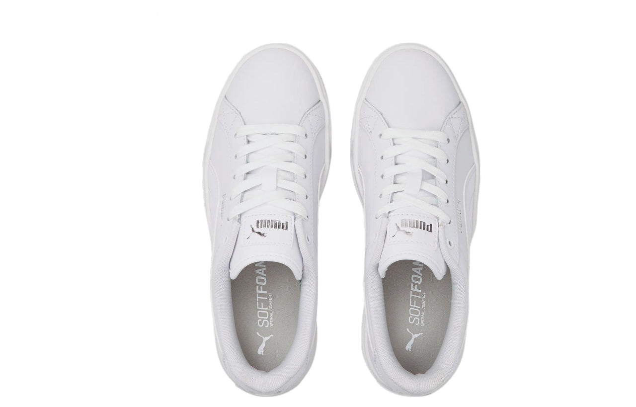 (WMNS) PUMA Karmen Leather 'White' 384615-01