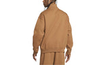 Nike Solo Swoosh 1/4-zip sweatshirt 'Orange Brown' DQ5210-270