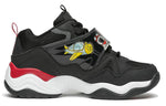 (WMNS) Skechers D'Lites Train Low-Top Running Shoes Black/Red 66666276-BKRD
