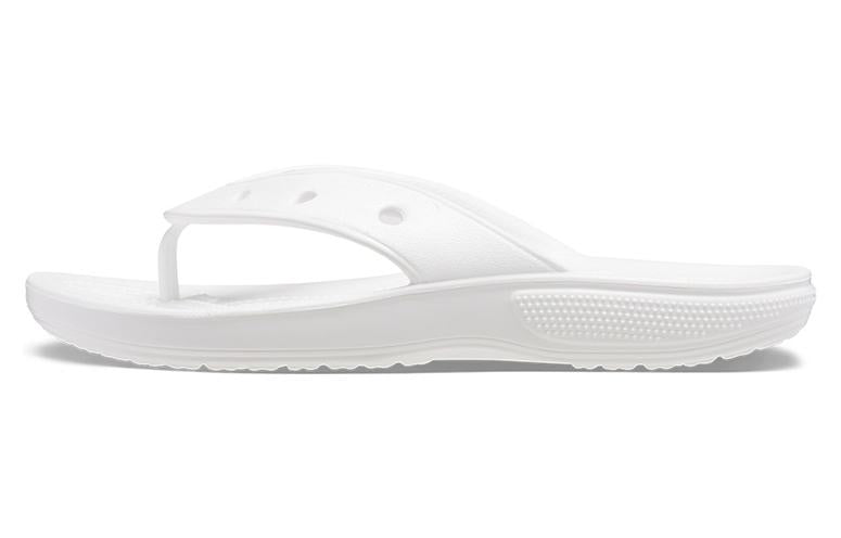 Crocs Classic Crocs Flip Casual Flip-Flops Unisex White 207713-100
