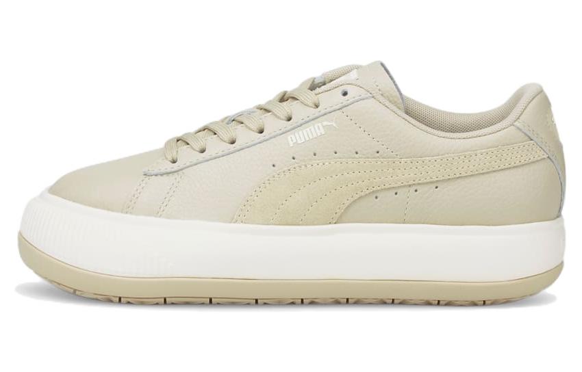 (WMNS) PUMA Suede Mayu Tonal Low Tops Casual Skateboarding Shoes Khaki 384870-02