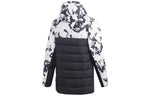 adidas Juventus Soccer/Football Sports Colorblock hooded down Jacket Black White Colorblock FR4213