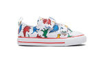 (TD) Converse Chuck Taylor All Star Low Hook and Loop 'Dinoverse Print' 763713C