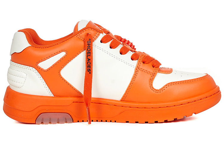(WMNS) Off-White Out Of Office Low-Sneakers White/Orange OWIA259R21LEA0012501