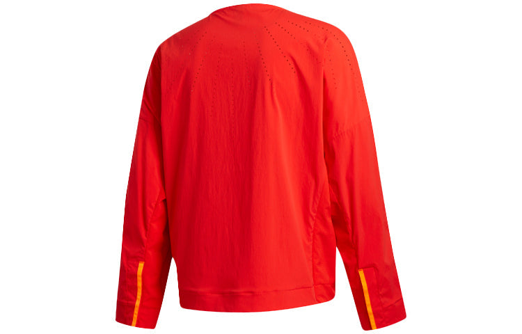adidas originals Casual Loose Sports Jacket Pink Red Fluorescence GJ5101