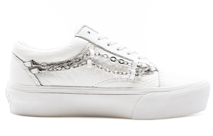 Vans Old Skool Platform 'Chain - True White' VN0A3B3U2TL