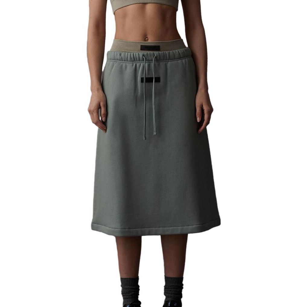 (WMNS) Fear of God Essentials SS23 Midi Skirt 'Sycamore' FOG-SS23-215