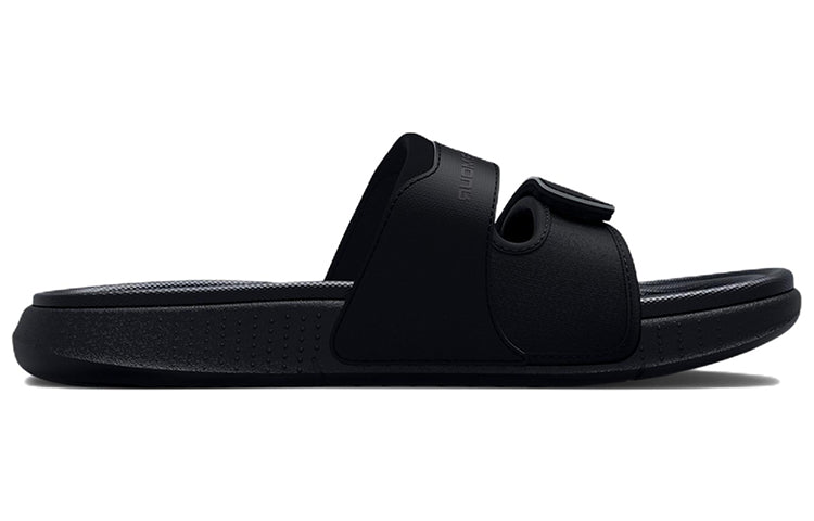 (WMNS) Under Armour Ansa Studio Slide 'Black Jet Grey' 3025045-001