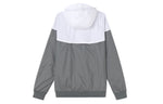 Men's Nike Contrast Color Stitching Sports Hooded Logo Jacket Autumn Green AT5271-084