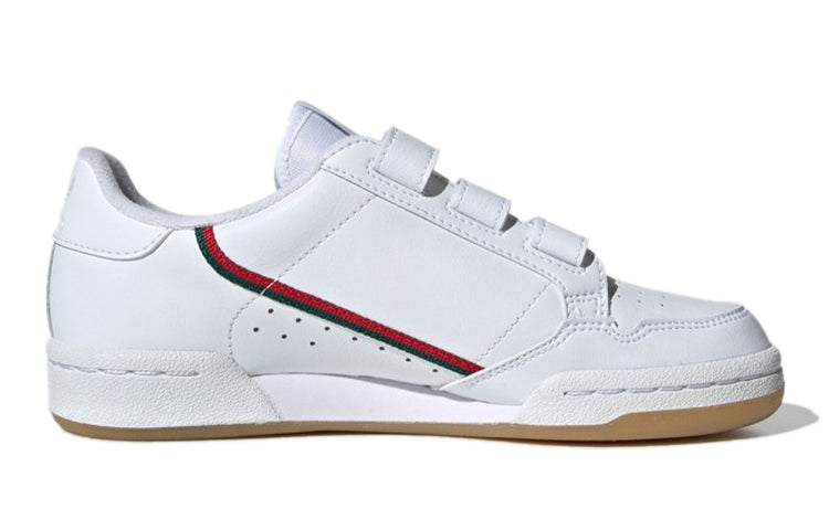 (GS) adidas Continental 80 Cf J 'White Red Green' EF3060