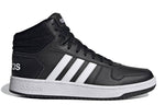 adidas Hoops 2.0 Mid 'Black White' FY8618
