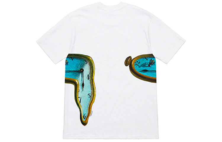Supreme SS19 The Persistence of Memory White Tee SUP-SS19-749